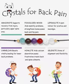 Crystals for Back Pain náramek pro bolesti zad