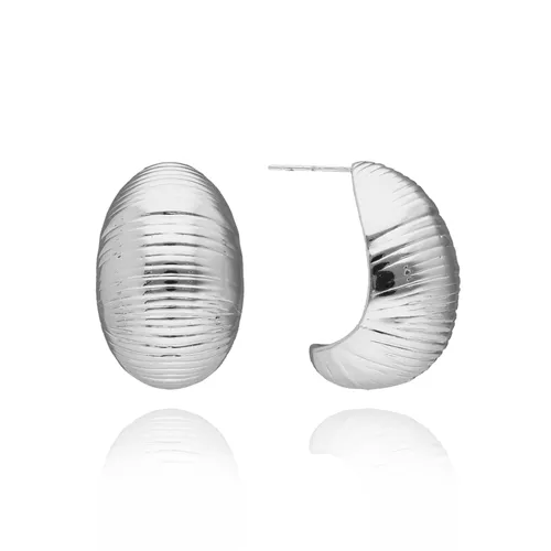 Elegantní náušnice s vroubkováním E98385s od Yvon