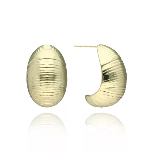 Elegantní náušnice s vroubkováním E98385z od Yvon