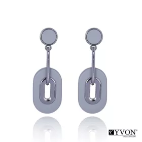 Klasické a elegantní náušnice vyrobené z hypoalergenního kovu od Ivon E02523