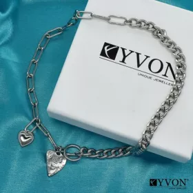 Náhrdelník řetěz se srdíčkem N01111 od YVON hypoalergenní