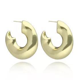 Pozlacené duté náušnice E98393z od YVON hypoalergenní