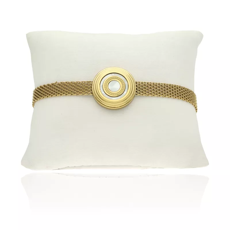 Pozlacený náramek z nerezové oceli B97212 od YVON - hypoalergenní