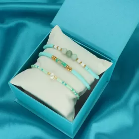 Sada náramků SUMMER TIME B98748 od YVON, tyrkysová, hypoalergenní