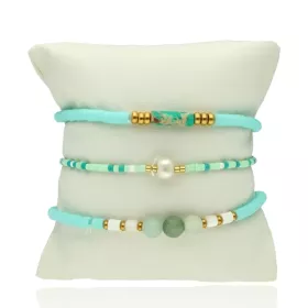 Sada náramků SUMMER TIME B98748 od YVON, tyrkysová, hypoalergenní 