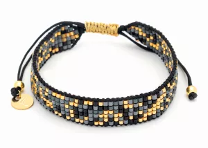 Tkaný náramek MIYUKI B97380 od YVON , hypoalergenní