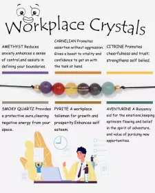 Workplace Crystals náramek