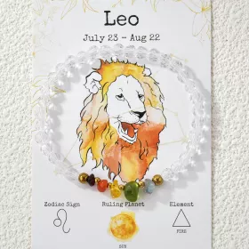 ♌ Zodiak náramek – Leo (Lev)

Náramek pro Lva