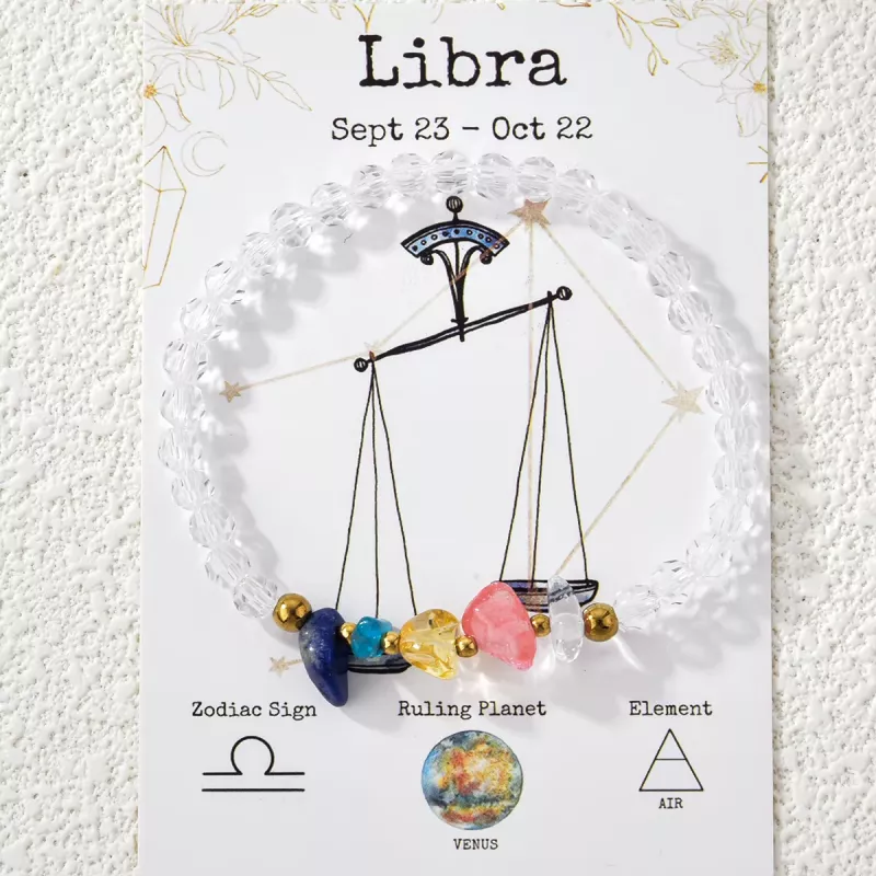 ♎ Zodiak náramek – Libra (Váhy) Náramek pro Váhy (23. 9. – 22. 10.) freya