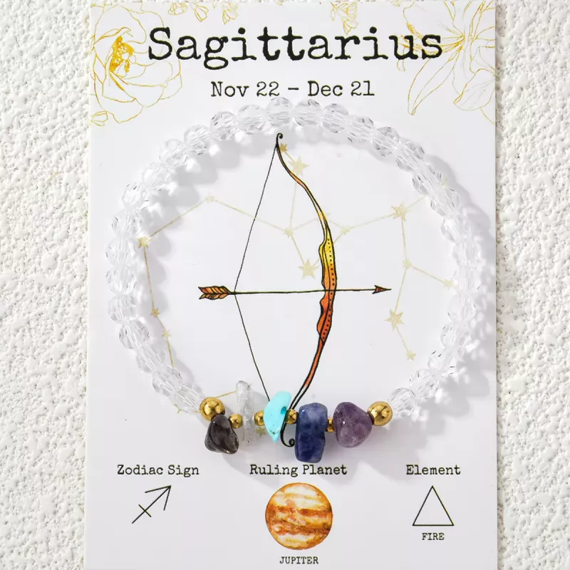 ♐ Zodiak náramek – Sagittarius (Střelec) Náramek pro Střelce (22. 11. – 21. 12. freya