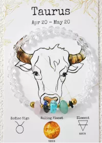 ♉ Zodiak náramek – Taurus (Býk)  Náramek pro znamení Býka (20. 4. – 20. 5.) 