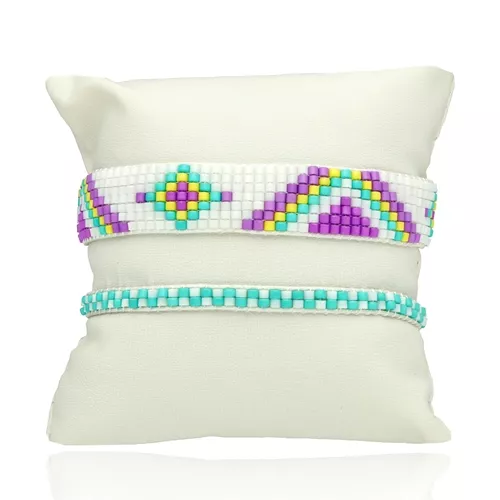 Komplet náramků z japonských Miyuki korálků – stylový set pro ženy Yvon