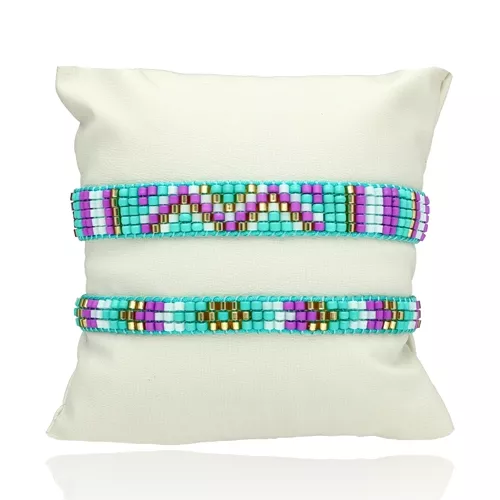 Komplet náramků z japonských Miyuki korálků – stylový set pro ženy Yvon