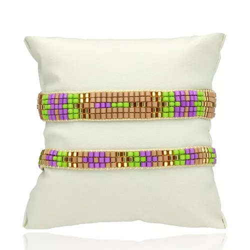 Komplet náramků z japonských Miyuki korálků – stylový set pro ženy Yvon