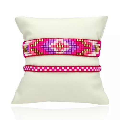 Komplet náramků z japonských Miyuki korálků – stylový set pro ženy Yvon