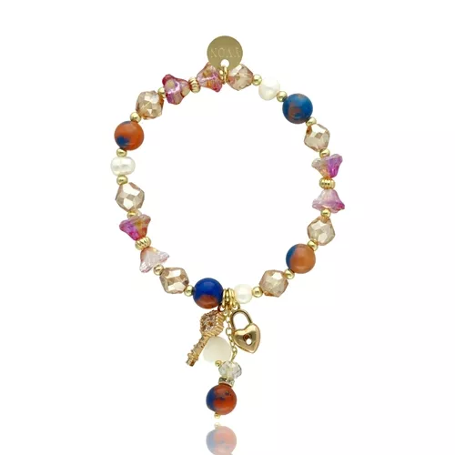 LOVELY STONES Barevný náramek, který vnese pozitivní energii do každého dne Elegantní, lehký a perfektní dárek antialergický kov barevné kameny #sperky4you #lovelystones #vibes Yvon