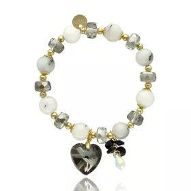 LOVELY STONES  Barevný náramek, který vnese pozitivní energii do každého dne  Elegantní, lehký a perfektní dárek    antialergický kov přírodní perly barevné kameny #sperky4you #lovelystones #vibes