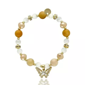 LOVELY STONES Náramek s přírodní harmonií barevných kamenů Elegantní, jemný a perfektní pro každý den, antialergický kov,barevné kameny #sperky4you #lovelystones #naturalvibes Yvon