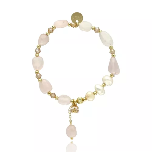 LOVELY STONES Náramek s přírodní harmonií barevných kamenů Elegantní, jemný a perfektní pro každý den, antialergický kov,barevné kameny #sperky4you #lovelystones #naturalvibes Yvon