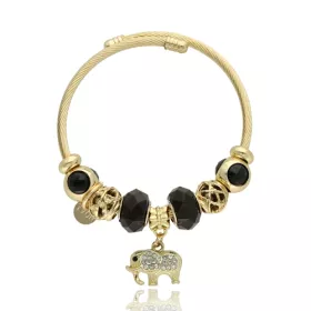 módní náramek, náramek s ozdobami,náramek s čarmy, dámský korálkový náramek, elastický náramek biżuteria damska YVON, módní doplněk YVON