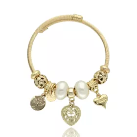 módní náramek, náramek s ozdobami,náramek s čarmy, dámský korálkový náramek, elastický náramek biżuteria damska YVON, módní doplněk YVON