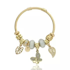 módní náramek, náramek s ozdobami,náramek s čarmy, dámský korálkový náramek, elastický náramek biżuteria damska YVON, módní doplněk YVON