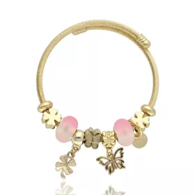 módní náramek, náramek s ozdobami,náramek s čarmy, dámský korálkový náramek, elastický náramek biżuteria damska YVON, módní doplněk YVON