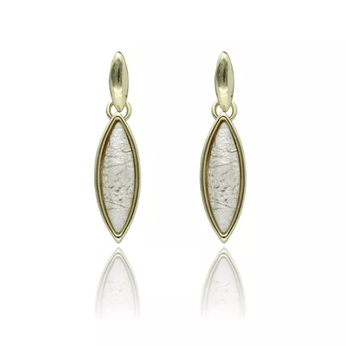 náušnice elipse, dámské náušnice YVON, moderní náušnice, bižuterie s elipsou, antialergenní náušnice, elegantní náušnice