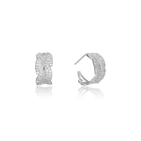 náušnice se zirkony náušnice s kamínky dámské elegantní náušnice antialergenní náušnice náušnice YVON bižuterie náušnice třpytivé náušnice náušnice na každodenní nošení jemné náušnice pro ženy dárek pro ženu náušnice