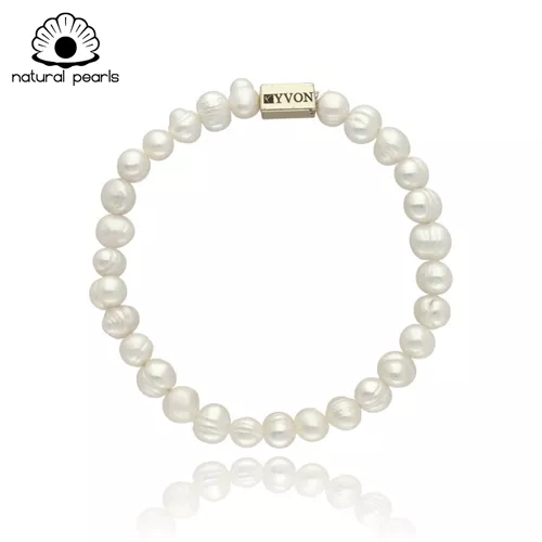 Perlový náramek z přírodních perel – elegantní dámský šperk Yvon